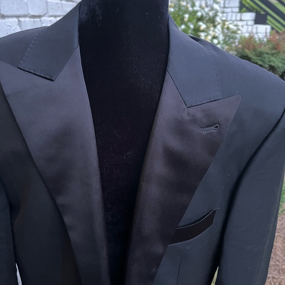 Alton Lane Black Mercantile Tuxedo Blazer 42L NEW $65 - Picture 2 of 10